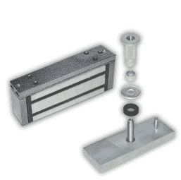 М1-200 с планкой (серый) Замок электромагнитный