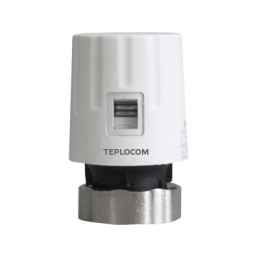 TSP 220/NC Термоэлектрический сервопривод нормально закрытый. Напряжение питания 220 В, 50 Гц. 