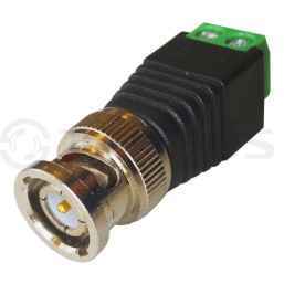 РАЗЪЕМ TS BNC штекер с клеммной колодкой, под винт