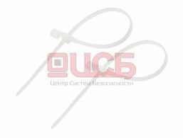 Хомут под винт 3,5*100 мм белый (100 шт) 07-0104