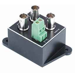 CD102 Распределитель видеосигнала 1 вход - 2 выхода, 12/24В. Размеры (ШxВxГ): 72x32x50мм