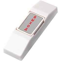 AT-H01-P Кнопка выхода  накладная ; надпись "Выход"  ; материал : пластик ; НО/НЗ, ток коммутации 3А