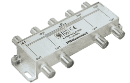 Делитель ТВ PROconnect на 8 выходов F разъём 5-1000 МГц 05-6025