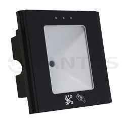 TS-RDR-QR Считыватель QR-кода и карт формата Mifare для врезного монтажа; интерфейсы Wiegand-26,-34,