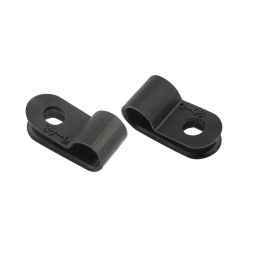 Скоба под винт 5мм, черная (50 шт/уп) REXANT 07-4405-1