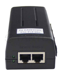 TSn-PoE48n PoE-инжектор для сетей10/100/1000 BaseT.Passive PoE, Вход:100-240В (AC), Выход: 48B