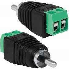 РАЗЪЁМ штекер RCA с клеммной колодкой (блистер) REXANT 14-0413