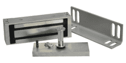 М1-200 с уголком (серый) Замок электромагнитный 