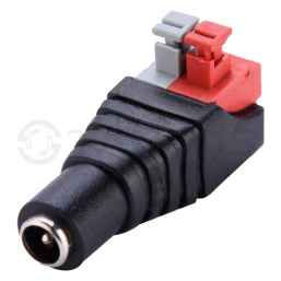 РАЗЪЕМ TS DC гнездо питания с клеммной колодкой, под винт