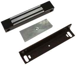 ML-400 KB с уголком, цвет коричневый Электромагнитный влагозащищенный замок