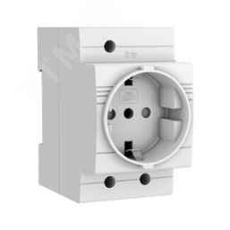 Розетка на DIN-рейку с заземлением контактов РАр 10-3-ОП MRD10-16