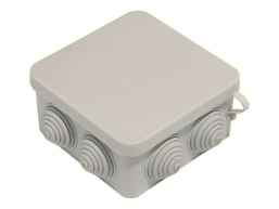 Коробка  распр. 100х100х50 мм с 8+2 кабельными вводами DKC 53800