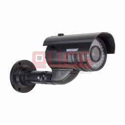 Муляж уличной видеокамеры цилиндр черная Rexant 45-0250