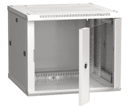 LWR3-09U66-GF ITK Шкаф LINEA W 9U 600x600 мм дверь стекло, RAL7035