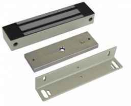 ML-295K, (серый) электромагнитный замок, 12V, усилие 300 кг