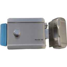 FE-2370  накладной электромеханический замок (хромированный)