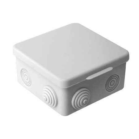Распаячная коробка 100х100х50мм,8 входов ( гермовводы), IP54, УралПАК