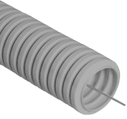 Труба гофрированная 16 мм ПВХ Промрукав PR.031600 (Строитель)