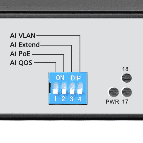 REDLINE RL-SW24P2S1 коммутатор