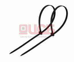 Нейлоновая кабельная стяжка REXANT 300x4,8мм, черная 100 шт