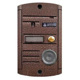 AVP-451 (color PAL медь) видеопанель, цветная, 1000 Твл , накладная с ИК подсветкой