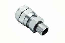 КВ-20-М кабельный ввод для монтажа кабелем в металлорукаве с условным проходом 20 мм.