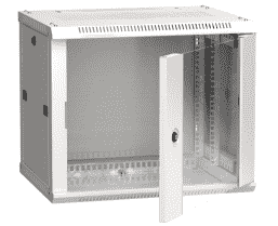 LWR3-09U64-GF ITK Шкаф LINEA W 9U 600x450 мм дверь стекло, RAL7035