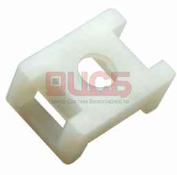 Площадка для крепления стяжки 22. 2 х 16 мм 100 шт БЕЛАЯ REXANT 07-2102